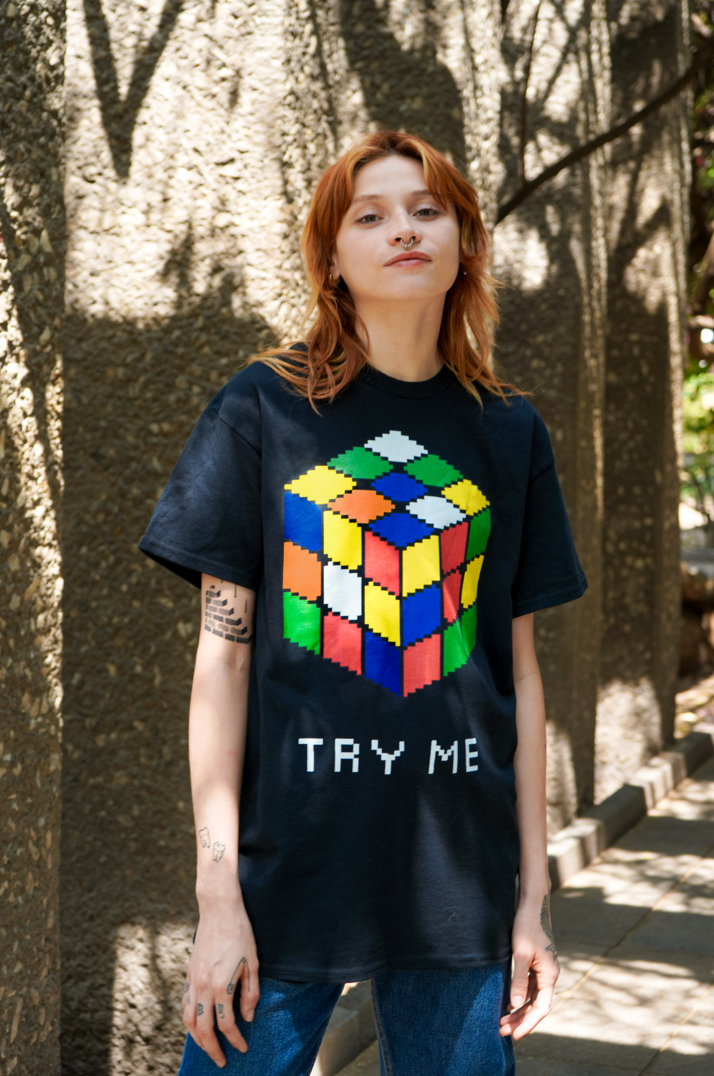 Playera "Try Me"